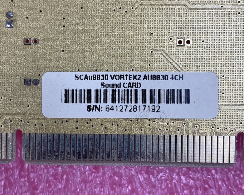 Aureal Vortex 2 SCAU8830 PCI Sound Card