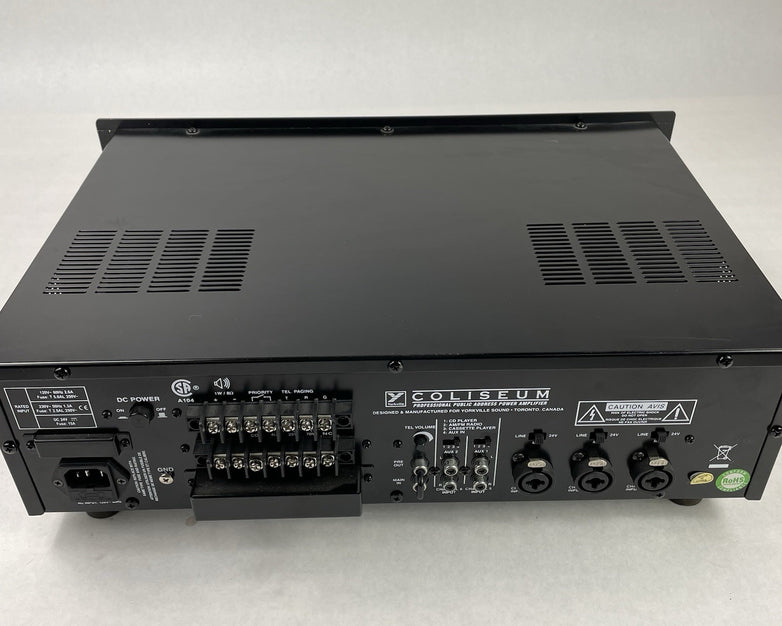 Yorkville CA1 Coliseum Series Professional Public Address Power Amplifier Tested