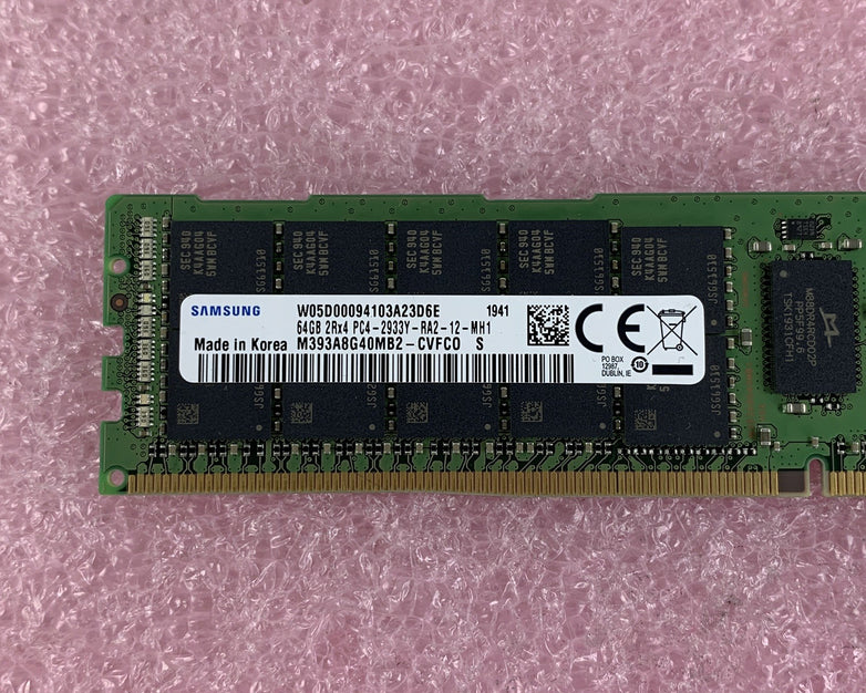 Samsung M393A8G40MB2-CVFC0 64 GB 2Rx4 PC4-2933Y DDR4 19200 Server Ram Memory