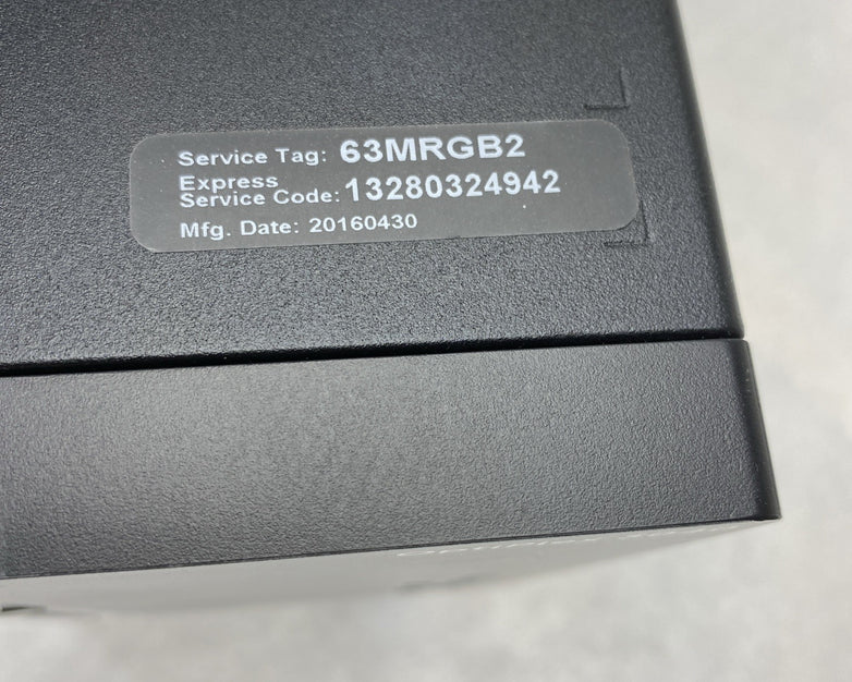 Dell OptiPlex 3040 MT Intel Core i5-6500 3.20GHz 1x8GB RAM DVDRW No HDD No OS