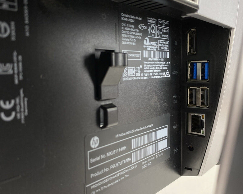 HP Pro One 400 G2 20" Intel Core i3-6100 3.7GHz 8GB RAM No HDD No OS