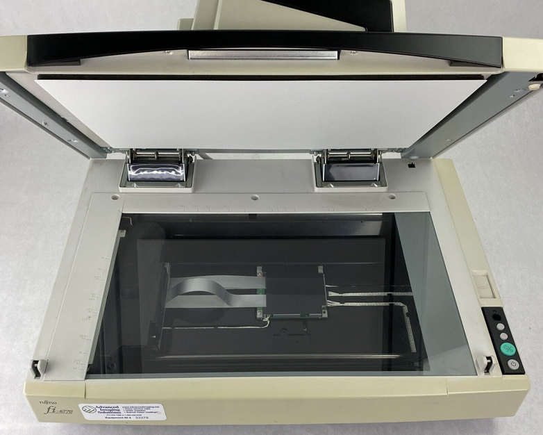 Fujitsu Fi-6770dj High Speed Flatbed Color Image Scanner