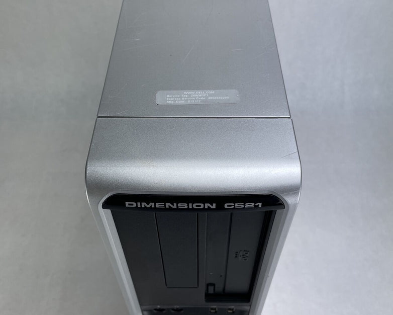 Dell Dimension C521 DT AMD Sempron 3400+ 1.8GHz 1GB RAM No HDD No OS