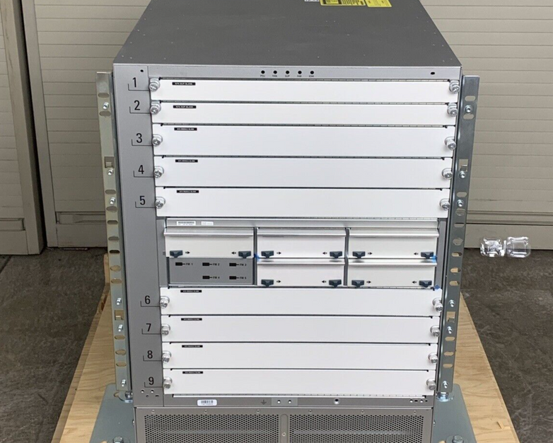 Cisco N7K-C7009 NEXUS 7000 Series 9x Blank Chassis Box Opened W/53-3374-01 Kit