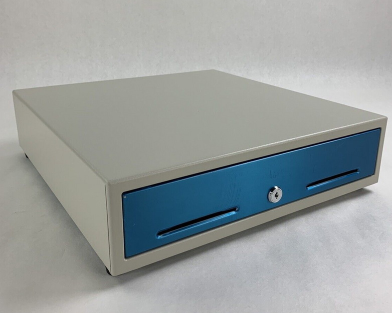 M-S Cash Drawer CF-MEDIA-WHITE Corporation Electronic Cash Drawer No #010 Key