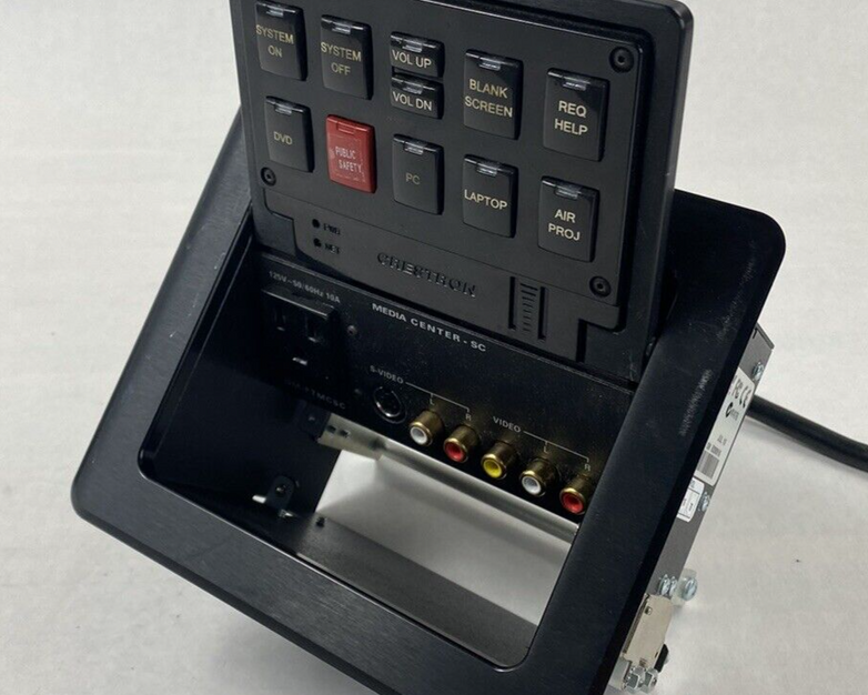 Crestron QM-FTMCSC-B Quick Media Flip Top For Parts or Repair