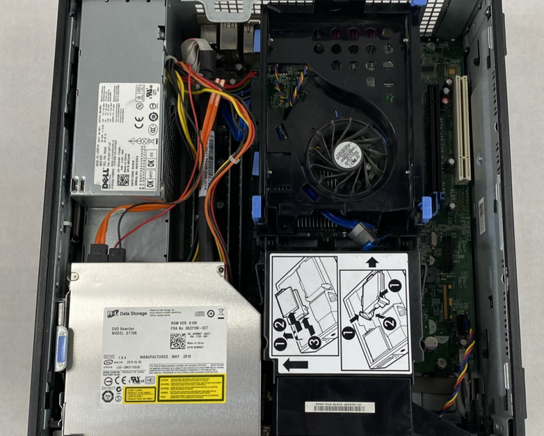 Dell OptiPlex 780 SFF Intel Core 2 Duo Q8400 2.66GHz 8GB RAM No HDD No OS