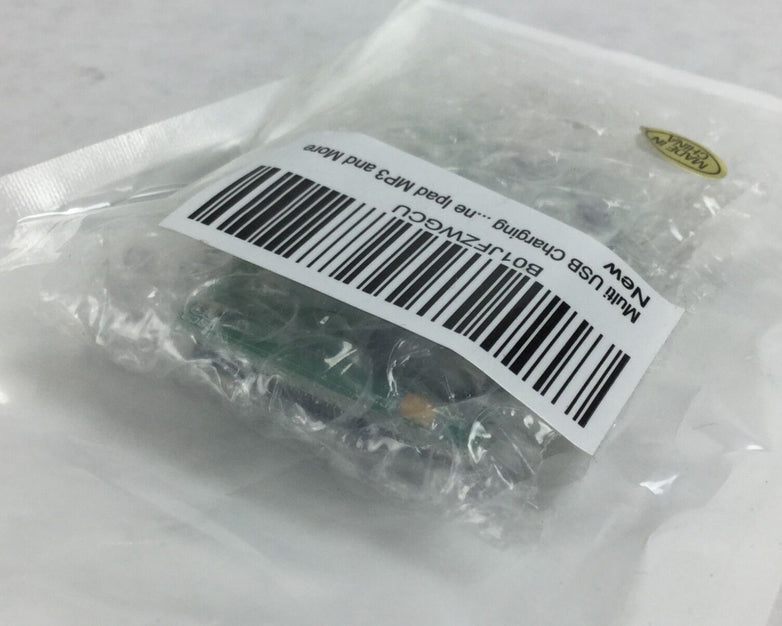 B01JFZWGCU Multi USB Charging Board (Ipad MP3) Factory Sealed Bag of 2