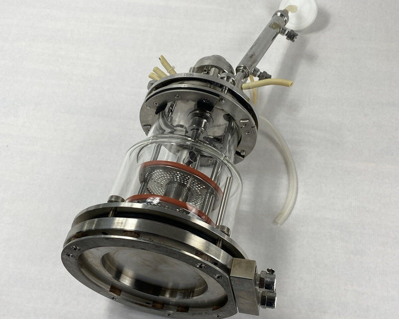 New Brunswick Scientific C842 Glass Jacketed Vessel Bioreactor