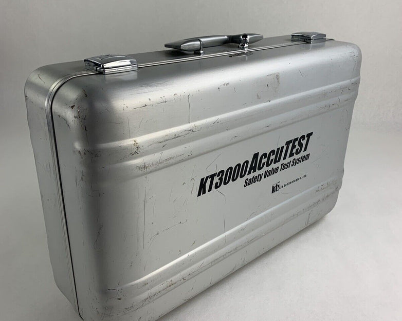 Kiss Technology KT3000AccuTEST Safety Valve Test System Powers On