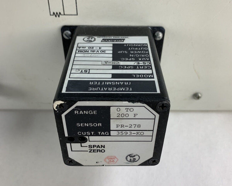 Lab-Volt 3593-K0 Industrial RTD/I Converter Untested