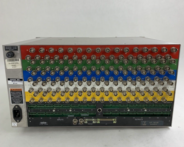 Kramer VP-1616 Routing Switcher Tested