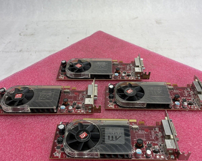 Lot of 4 AMD Radeon HD 2400XT Pro 256MB PCI-e ATI-102-B62902(B)