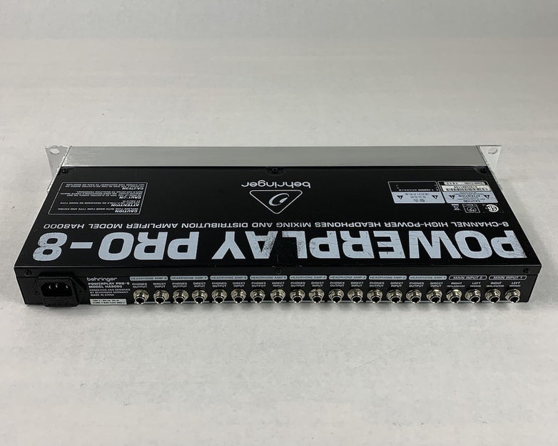 Behringer PowerPlay Pro-8 HA8000 8-Channel Headphone Mixer and Amplifier