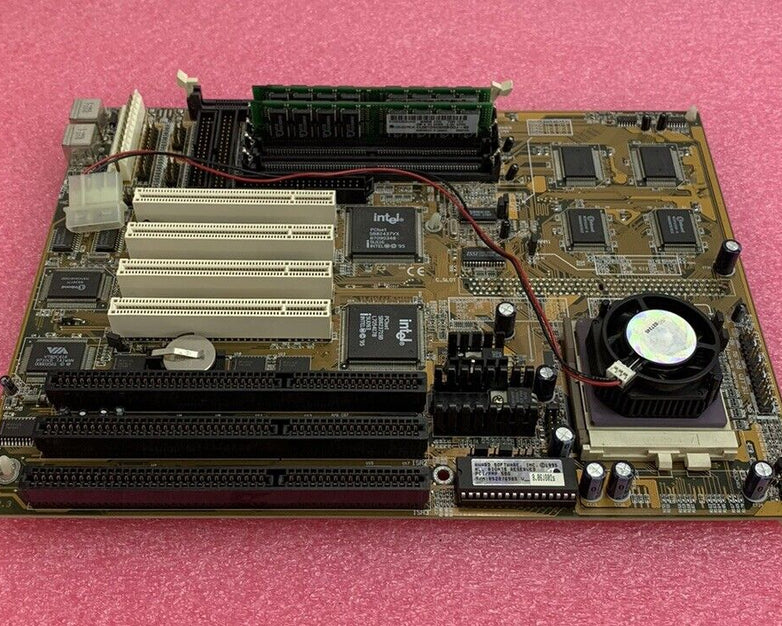 Asus PT-2006 Motherboard Intel Pentium 166MHz 16MB RAM No Shield