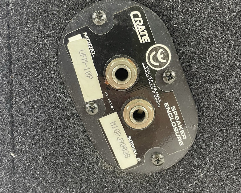 Crate UFM-10p Amp Speaker Tested