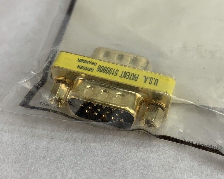 Tripp Lite P158-000 Compact Gold Gender Changer (Lot of 2)