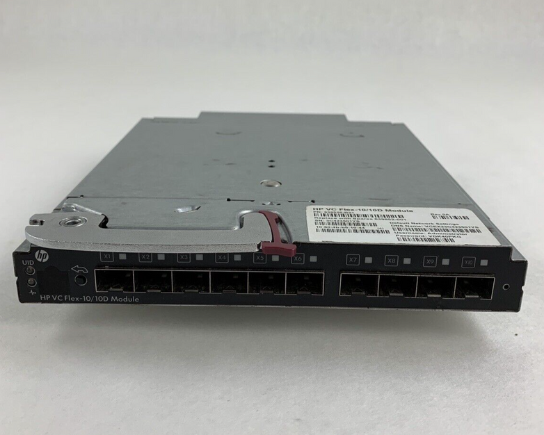 HPE Virtual Connect Flex-10/10D Module 638526-B21 Self Tested