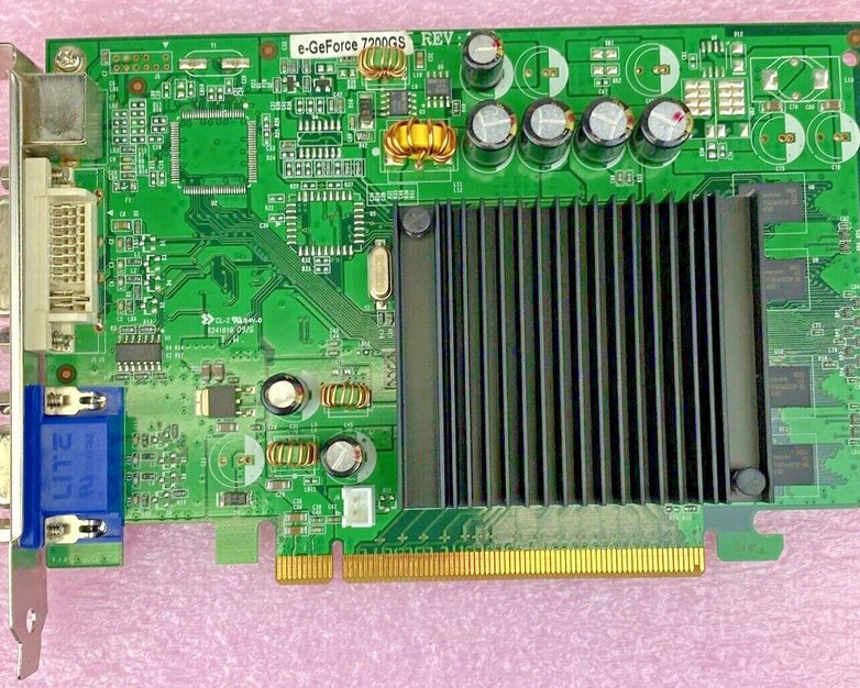 EVGA 512-P2-N430-LR GeForce 7200GS 512MB GDDR2 DirectX 9 Video Graphics Card