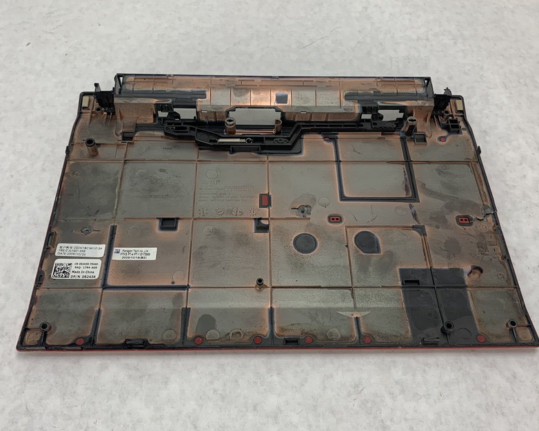 Genuine Dell Latitude 2100 Laptop Base Bottom Case R243R Red