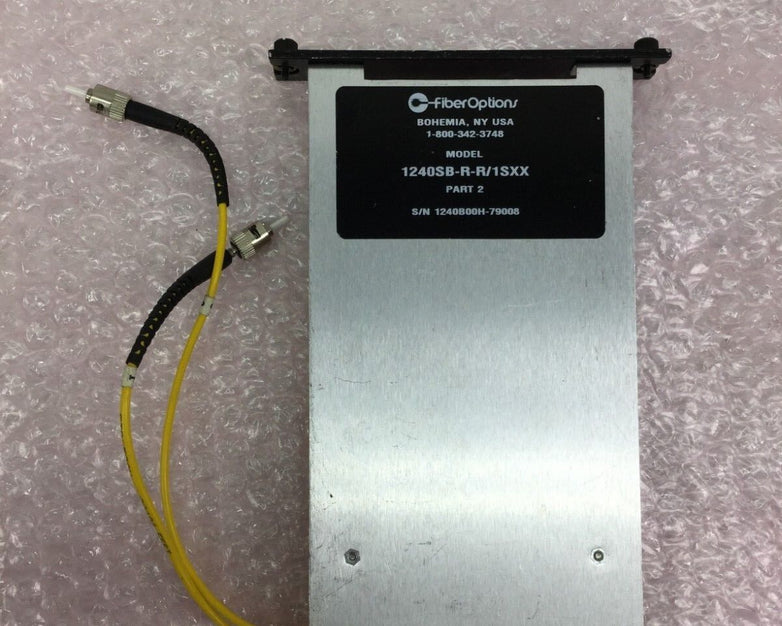 Fiber Options 1240SB-T-R/1SXX Part 2 Untested
