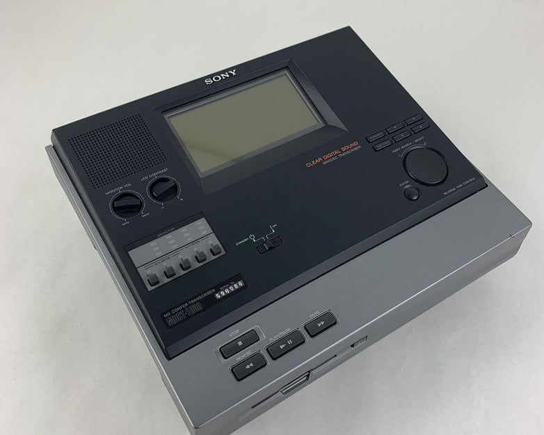 Sony MDCT-1000 MD Conference Transcriber Disc Error Parts and Repair
