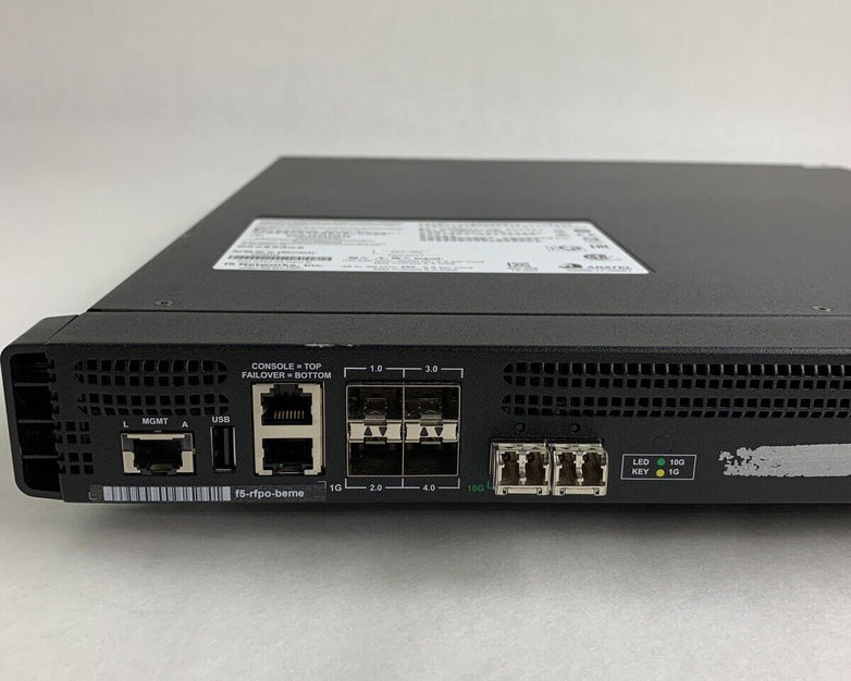 F5 Networks Big-IP i2000 Series i2000 Local Traffic Manager Tested No HDD