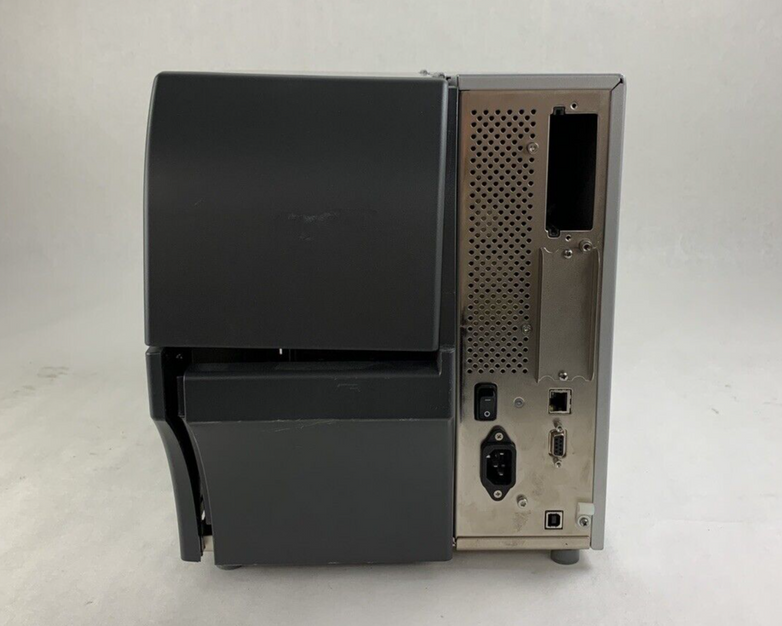 Zebra ZT410 Direct Thermal USB Barcode Printer No Printhead Ribbon Winder & Roll