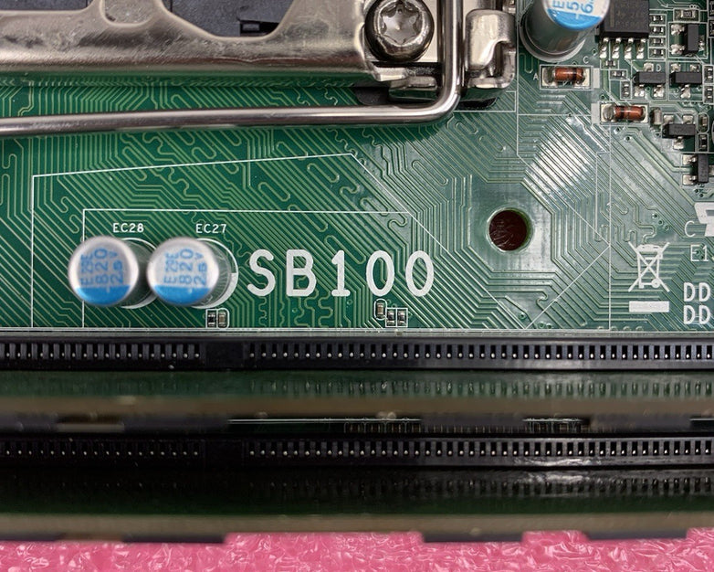 DFI SB100-NRM Motherboard No CPU 4GB RAM No Shield