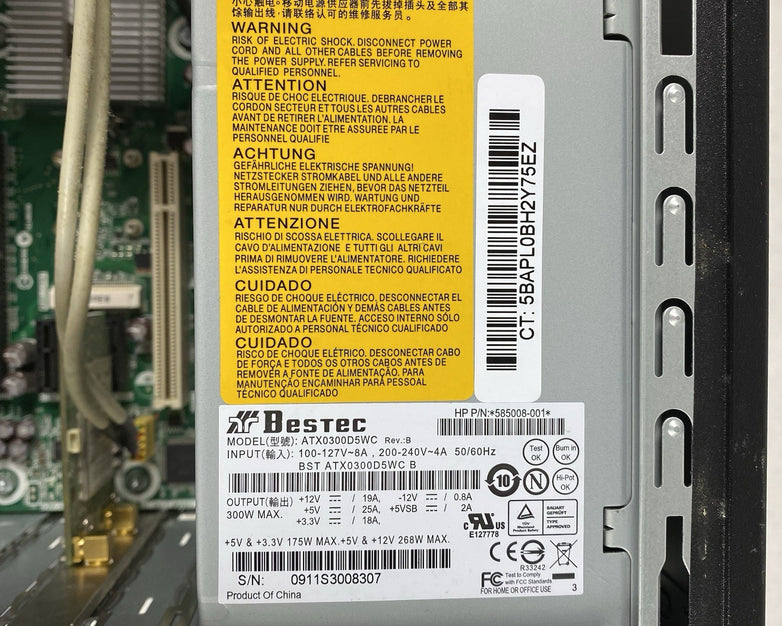 HP Pavilion P6320y MT AMD Phenom 2 x4 820 2.80GHz 4GB RAM No HDD No OS
