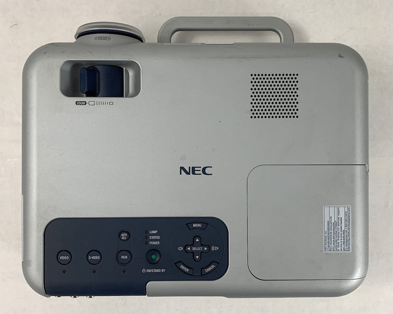 NEC VT660K LCD Projector 349 Lamp Hours