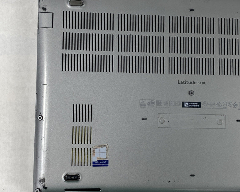 Dell Latitude 5410 Core i7-10610U 1.8GHz 16GB RAM 14.0" No Battery No SSD No OS