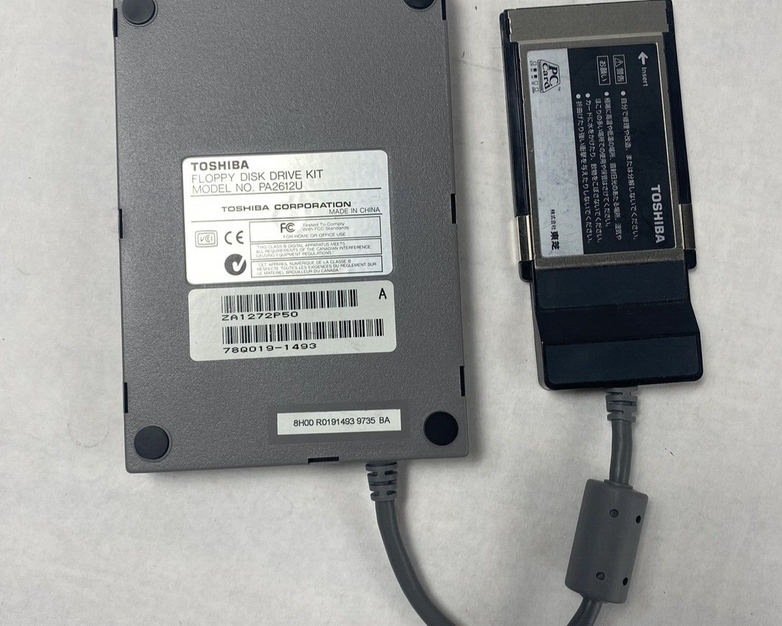 Toshiba Model No. PA2612U Floppy Disk Drive Kit Untested