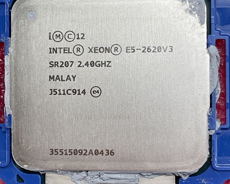 Intel Xeon E5-2620V3 SR207 2.4GHz MALAY Processor Lot of 7