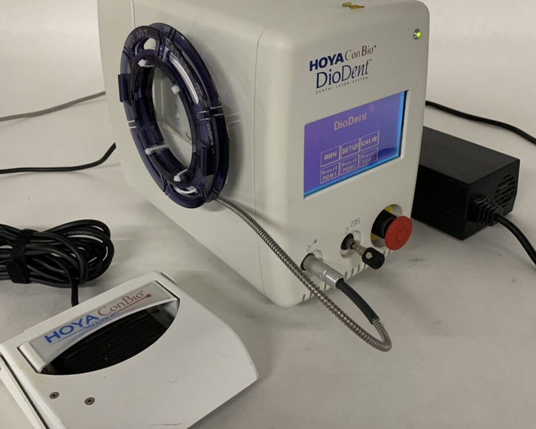 Hoya ConBio DioDent laser Unit Oral Tissue Ablation System W/ Power Supply