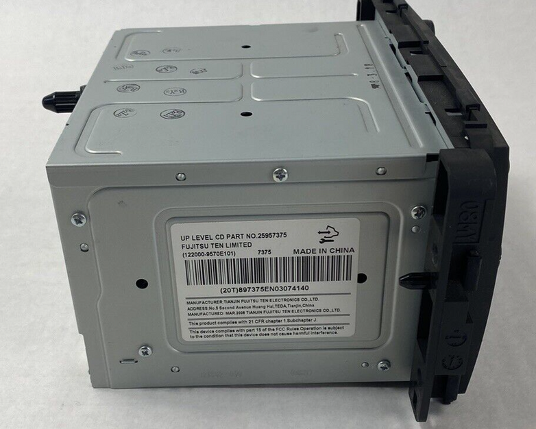 Fujitsu Ten Limited 122000-9570E101 Stock Car Radio Part No. 25957375 Untested