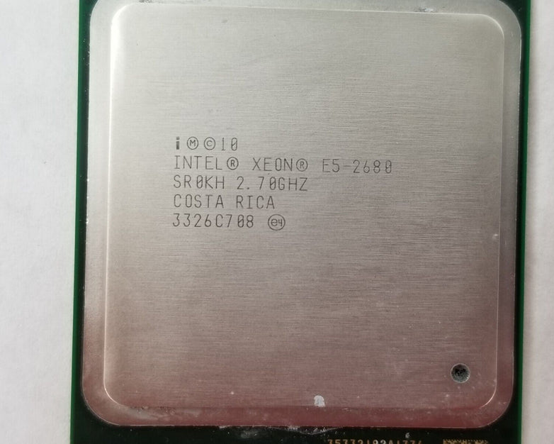 Intel Xeon E5-2680 SR0KH 2.70GHz 8-Core LGA2011 CPU Processor (Lot of 2)
