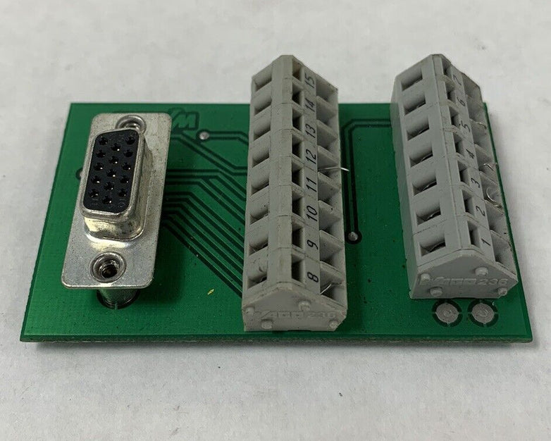 WAGO 50036611 15 Pin Hi-Density D-Sub PCB-164 Jet 3502 Connector