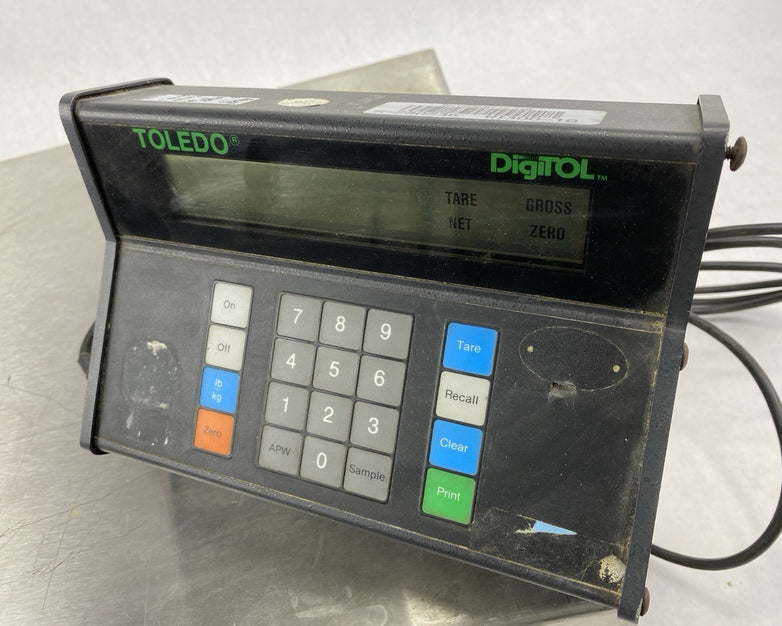 Mettler Toledo Scale Load Cell 660lb Max C1306800A 8520 23" x 17"