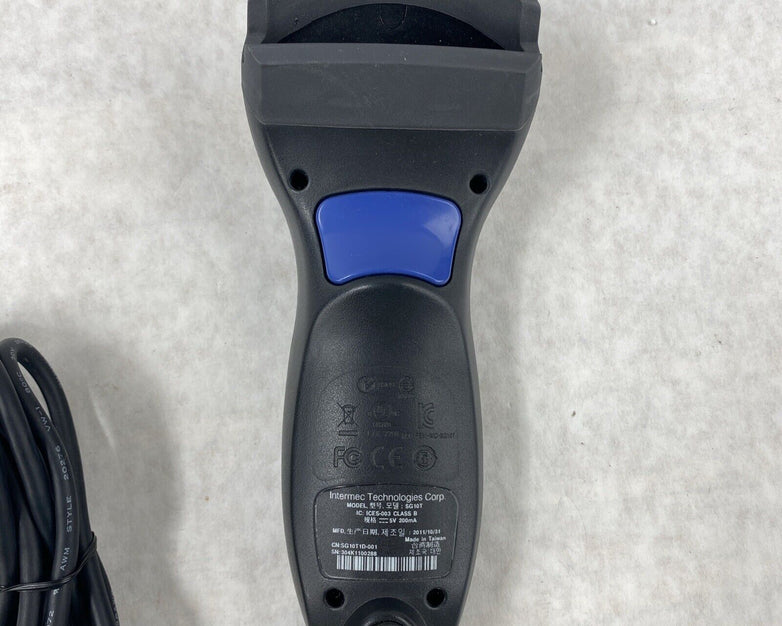 Intermec SG10T Hand Held USB Barcode Scanner TESTED