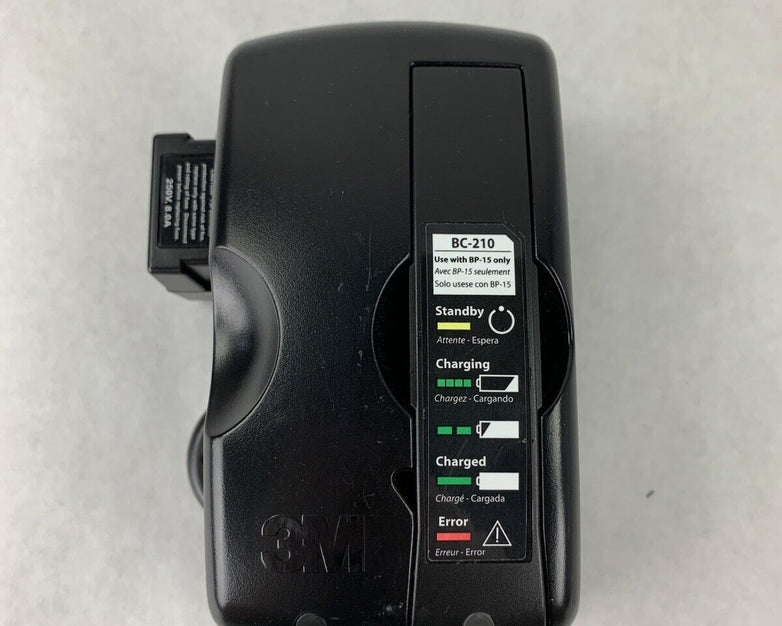 3M BC-100 Smart Battery Charger BC-210 w/ 3M BC-210A Smart Adapter Power Tested