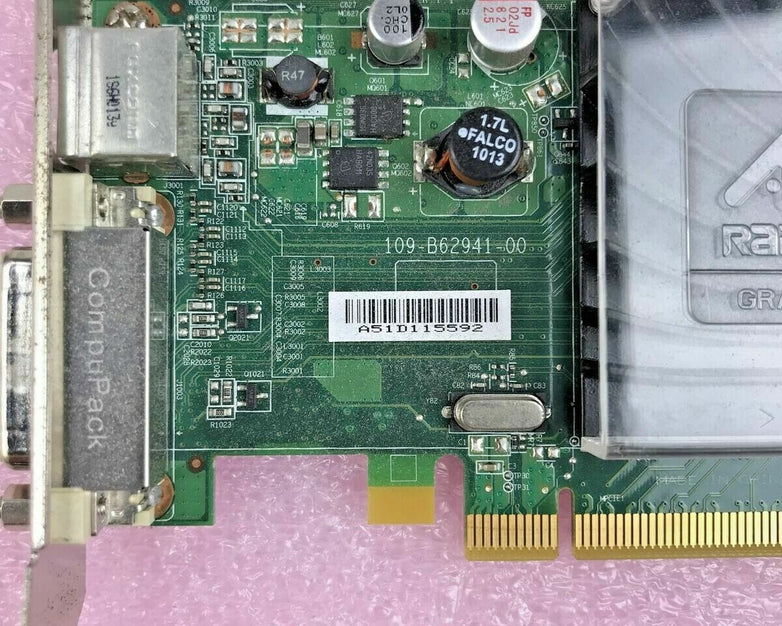 ATI 102B6290200 000004 Radeon 256MB DMS59 full profile PCIe graphics card Lot(5)