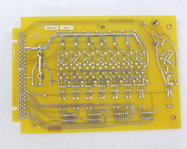 Westinghouse WSN C0926-023 1049F37G01 Circuit Board