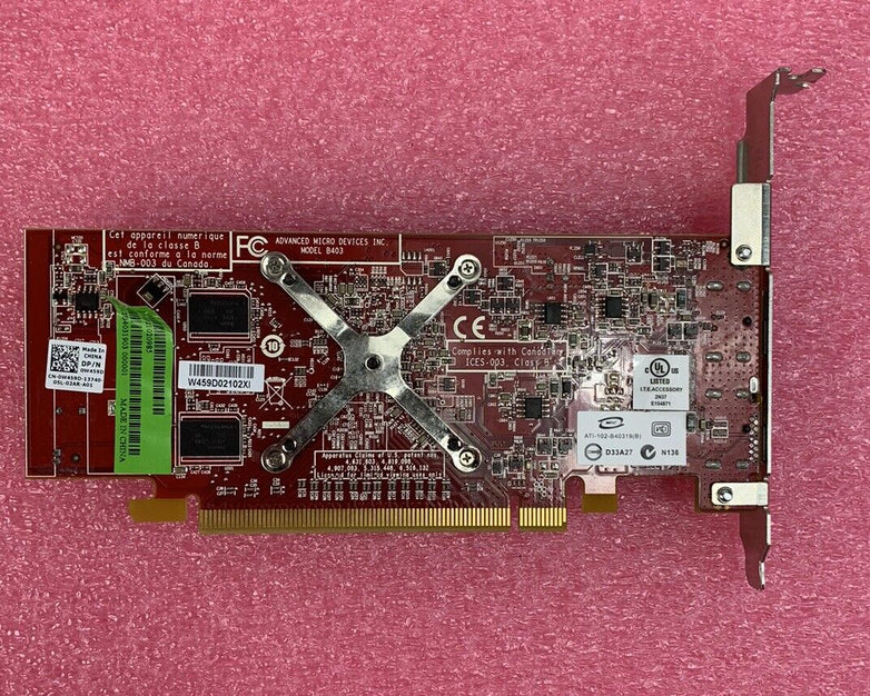 Advanced Micro Devices B403 Graphics Card 0W459D (Lot of 2)