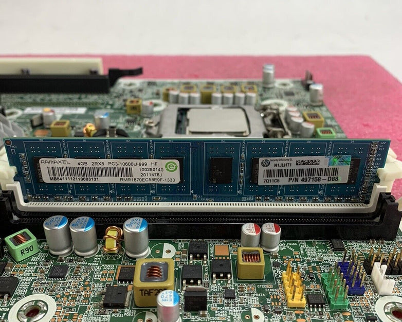 HP 615114-001 6200 Pro Motherboard Intel Pentium G620 2.6GHz 4GB RAM