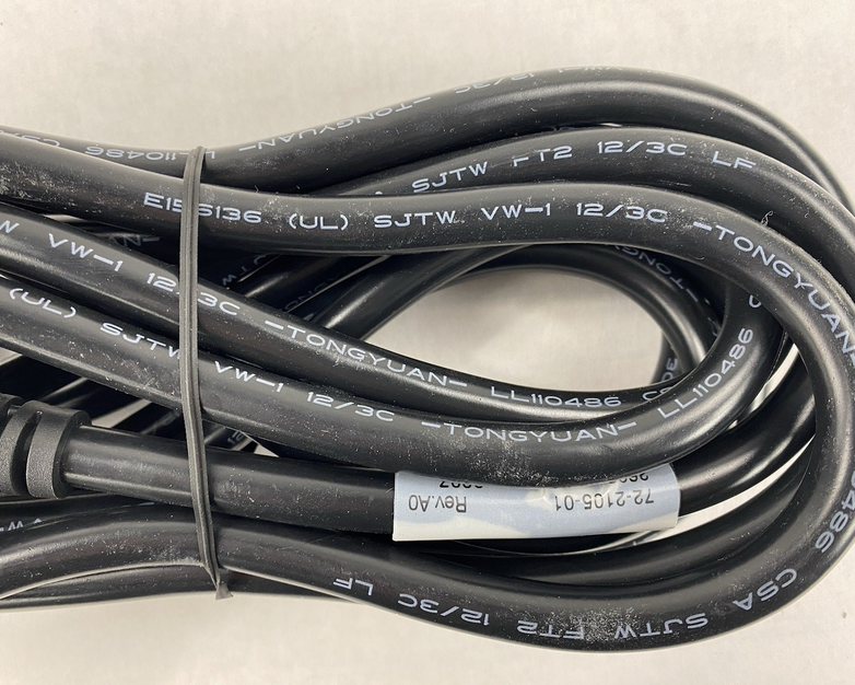 Cisco 72-2105-01 12FT Heavy Duty E156136 250V C19 Power Cord Lot of 3