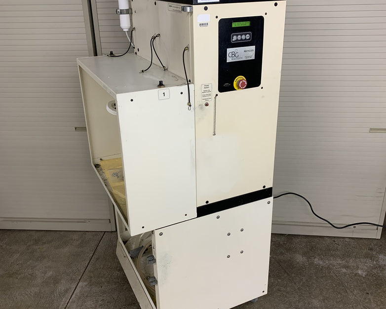 CBG Biotech SLV-99U (L) Xylene and Alcohol Solvent Recycling System Power On