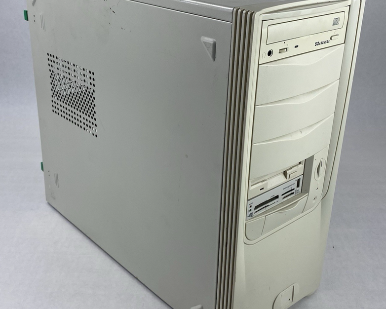 Unbranded Beige Vintage ATX Mid Tower Computer Case with 300W Power Supply