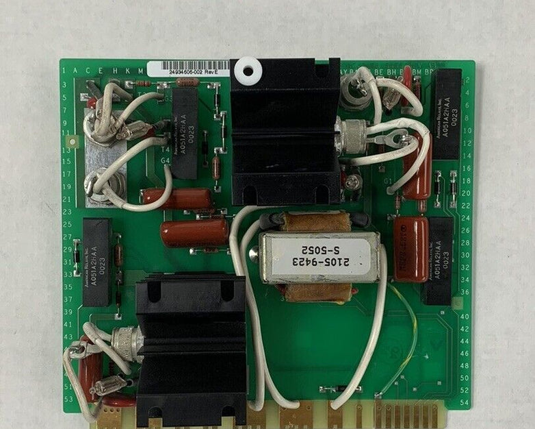 Unisys 24934606-002 REV E H000330490 PWBA Aux Triac PCB Circuit Board