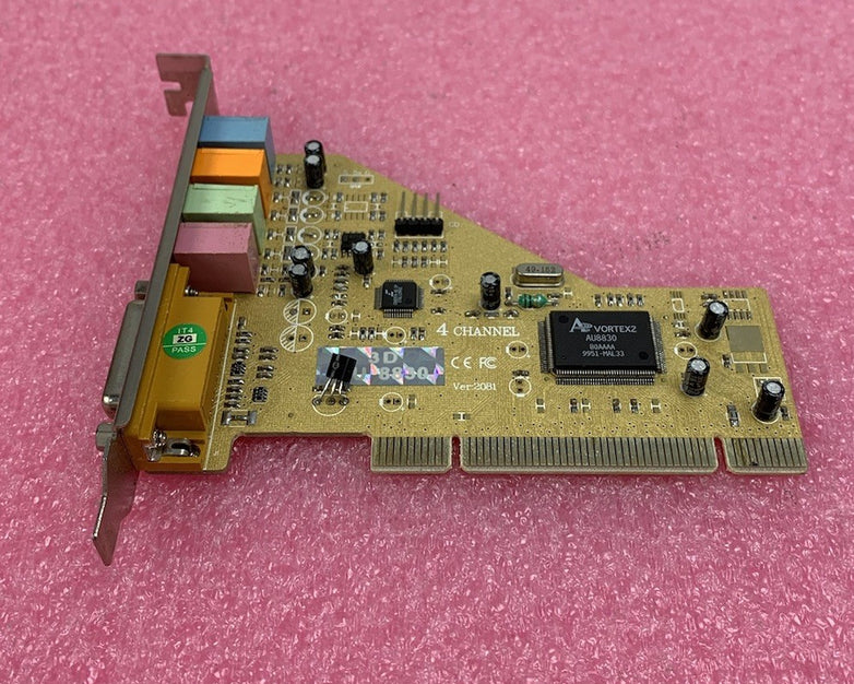 Aureal Vortex 2 SCAU8830 PCI Sound Card